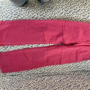 Pink high waisted wide leg zara jean size 4
